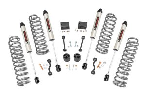 Jeep Wrangler Unlimited Rubicon Suspension Lift Kit - Rough Country - 2.5 Inch, Coils, V2 - '18-'23
